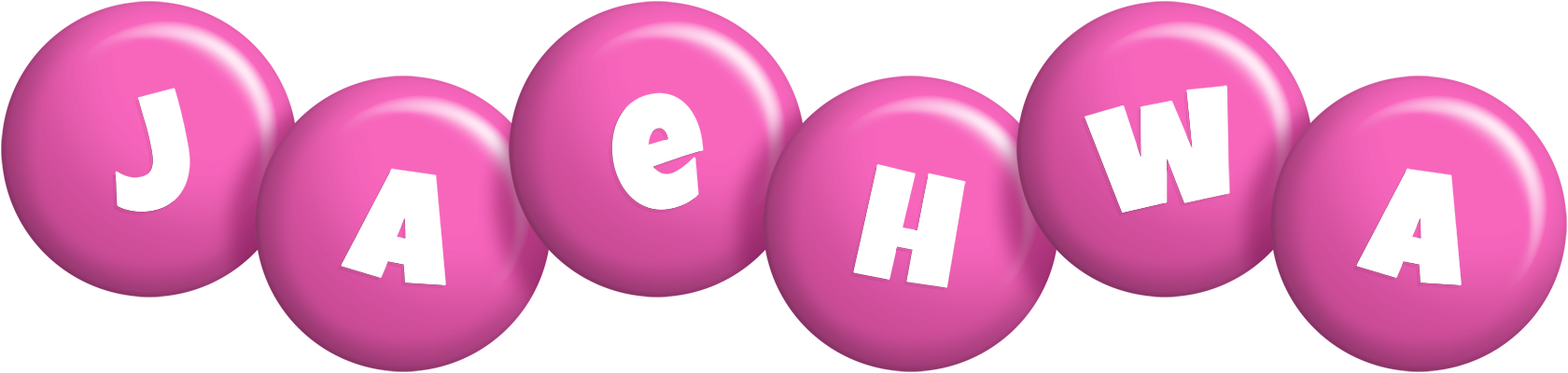 Jaehwa candy-pink logo