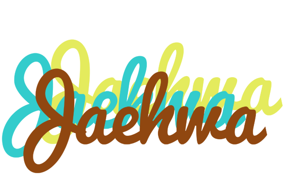 Jaehwa cupcake logo