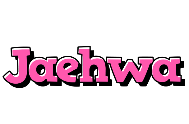 Jaehwa girlish logo