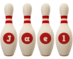 Jael bowling-pin logo