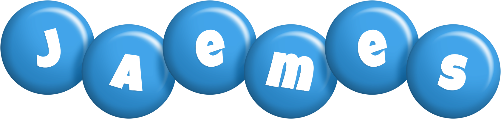 Jaemes candy-blue logo