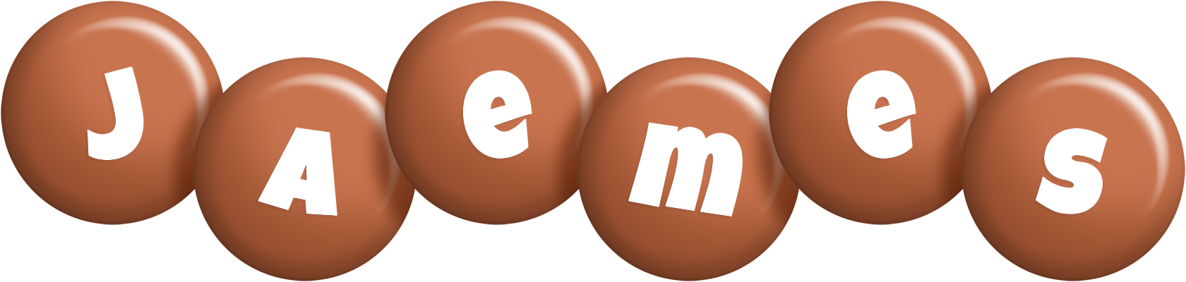 Jaemes candy-brown logo