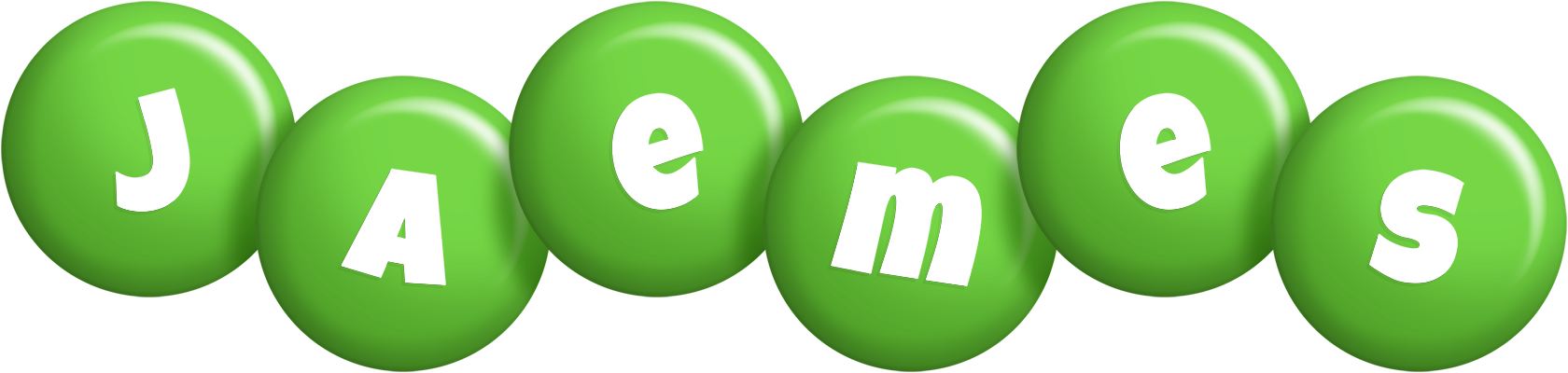 Jaemes candy-green logo