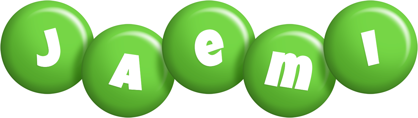 Jaemi candy-green logo