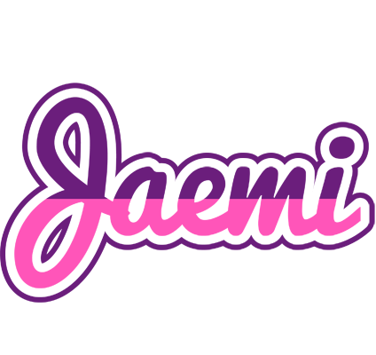 Jaemi cheerful logo