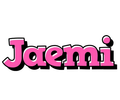 Jaemi girlish logo