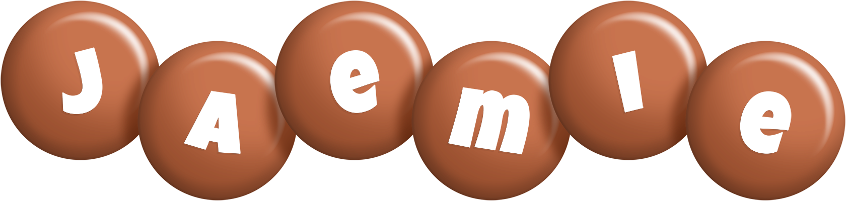 Jaemie candy-brown logo