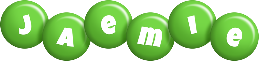 Jaemie candy-green logo