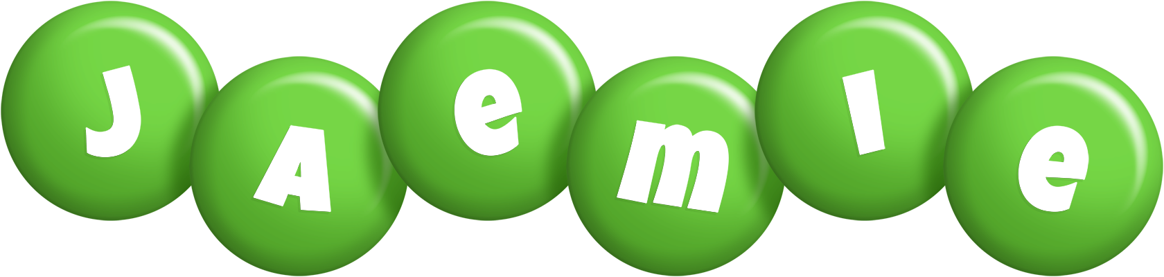 Jaemie candy-green logo