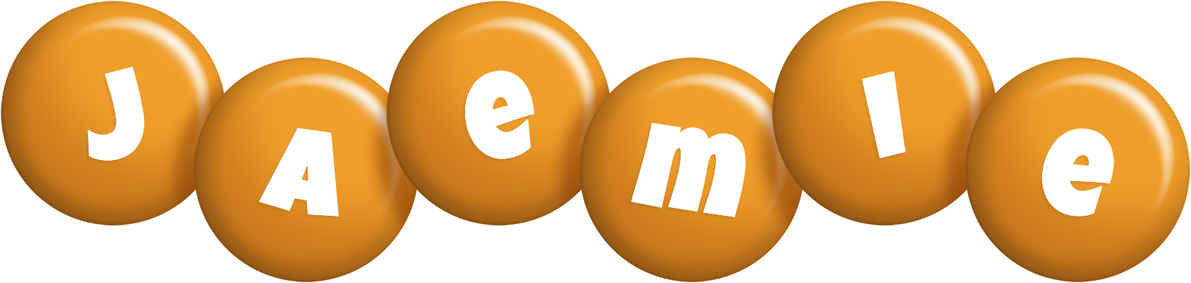 Jaemie candy-orange logo