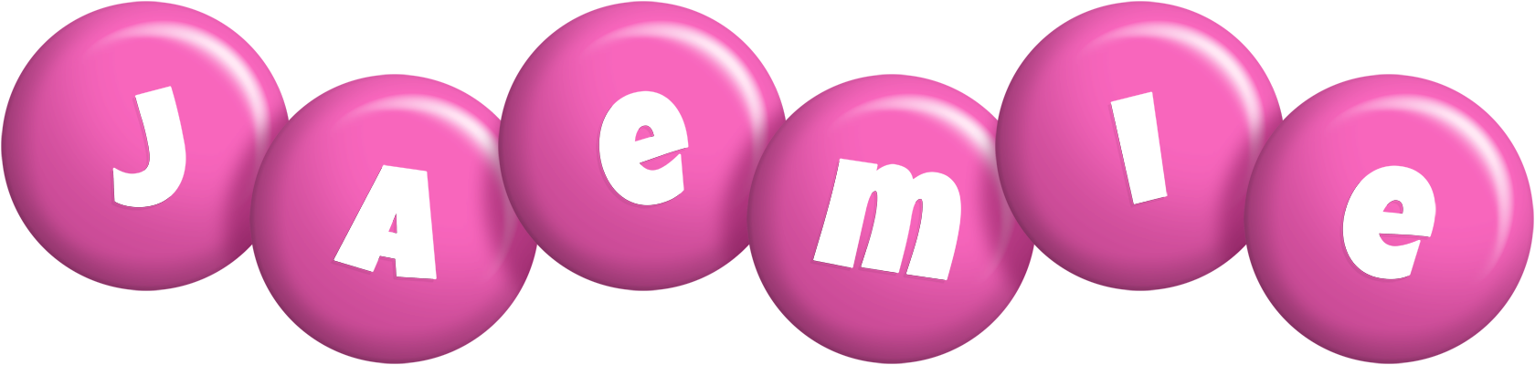 Jaemie candy-pink logo