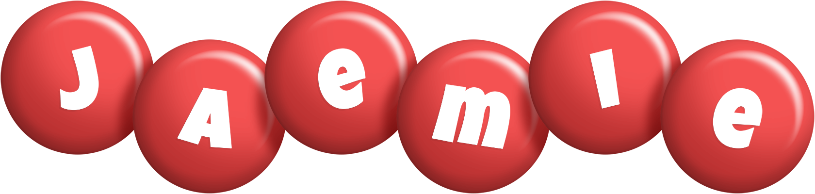 Jaemie candy-red logo