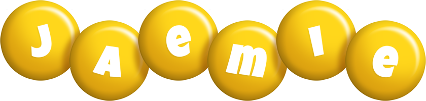 Jaemie candy-yellow logo