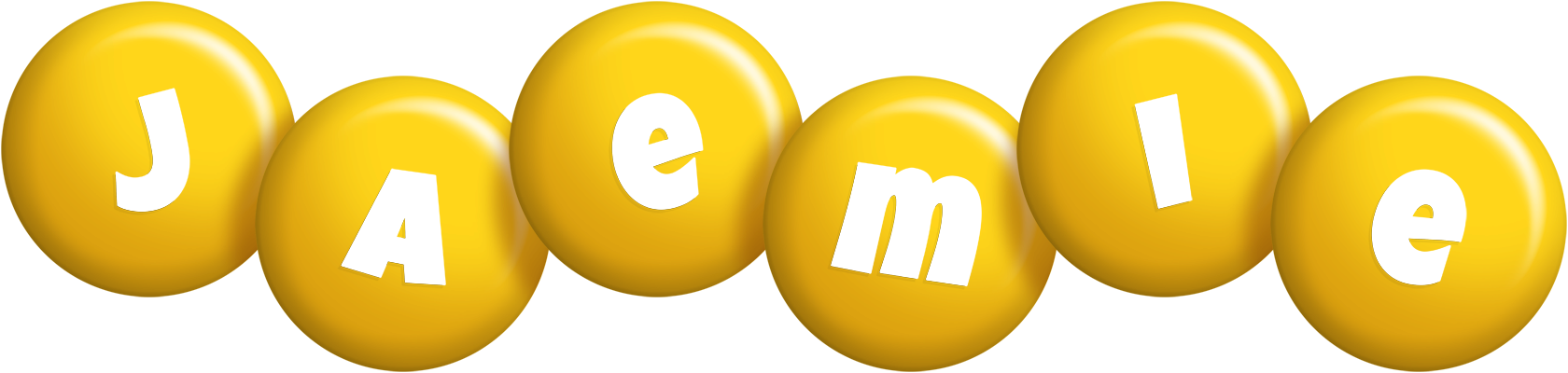 Jaemie candy-yellow logo