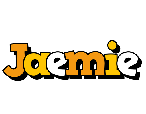 Jaemie cartoon logo