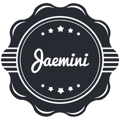 Jaemini badge logo