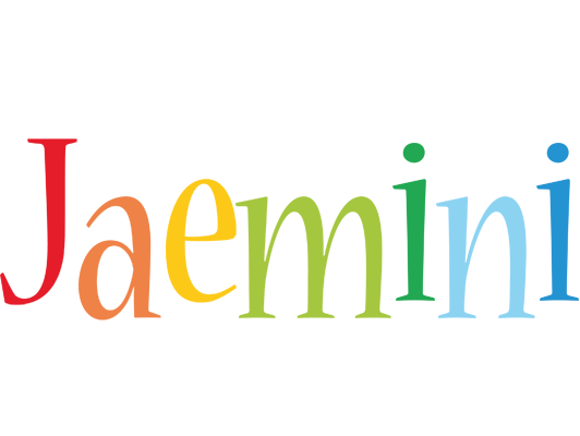 Jaemini birthday logo