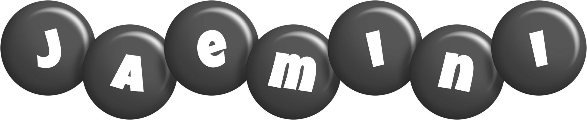 Jaemini candy-black logo