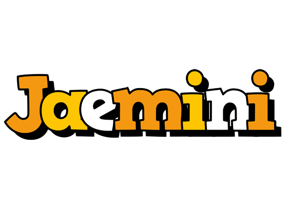 Jaemini cartoon logo