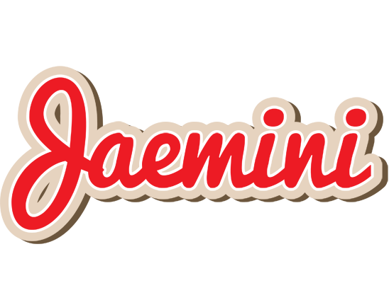 Jaemini chocolate logo