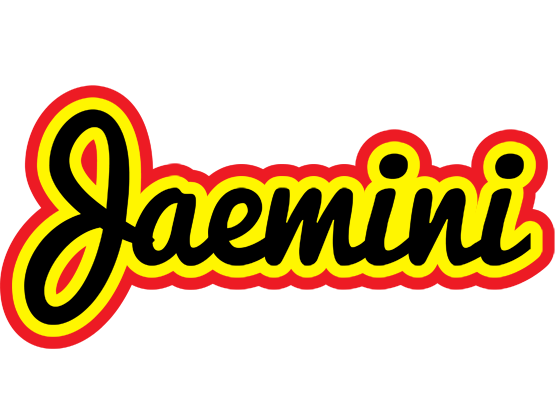 Jaemini flaming logo