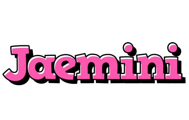 Jaemini girlish logo