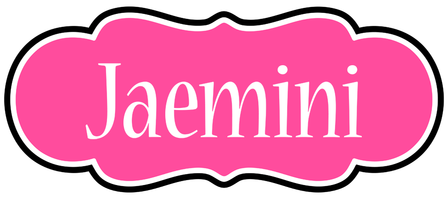 Jaemini invitation logo