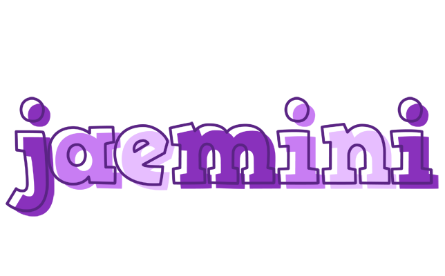 Jaemini sensual logo