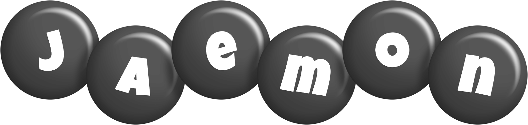 Jaemon candy-black logo