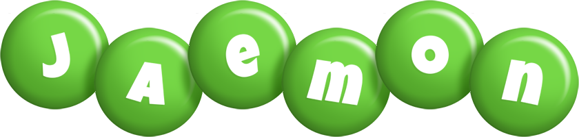 Jaemon candy-green logo