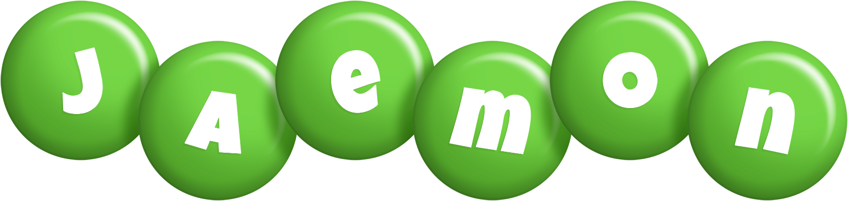 Jaemon candy-green logo