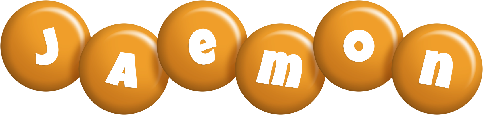 Jaemon candy-orange logo