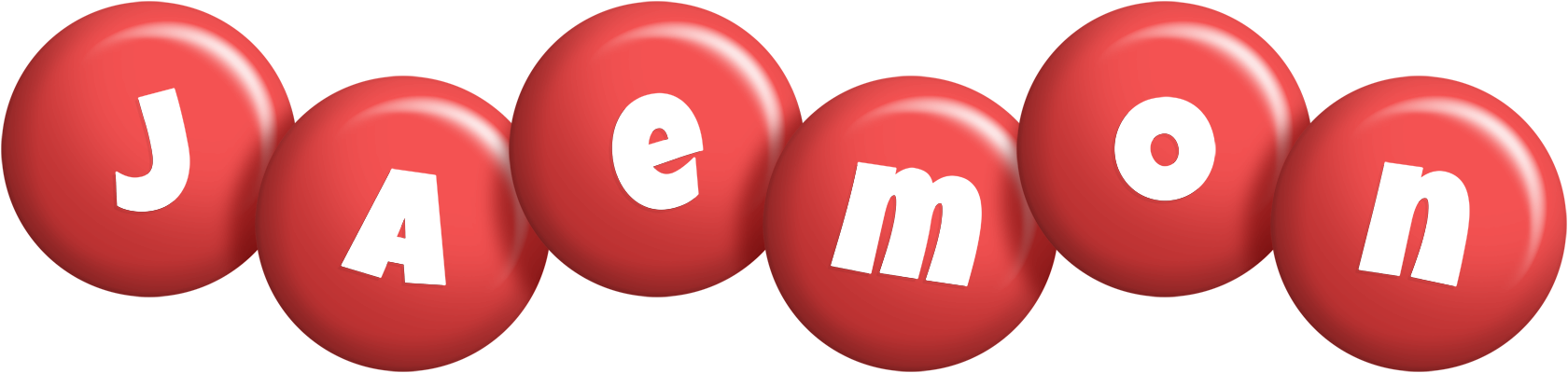 Jaemon candy-red logo