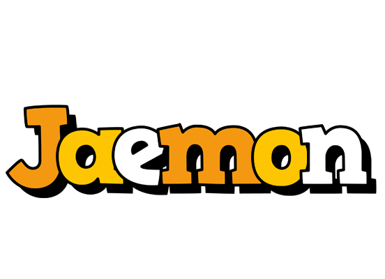 Jaemon cartoon logo