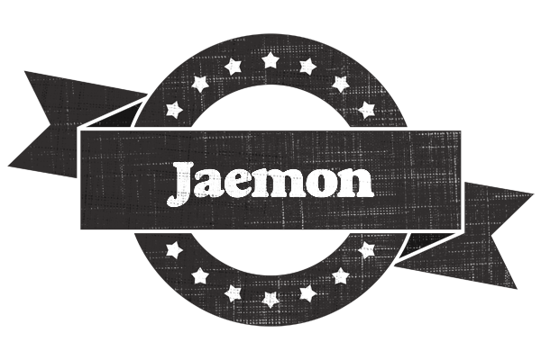 Jaemon grunge logo