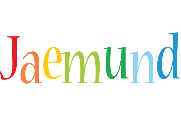 Jaemund birthday logo