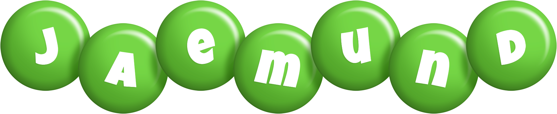 Jaemund candy-green logo