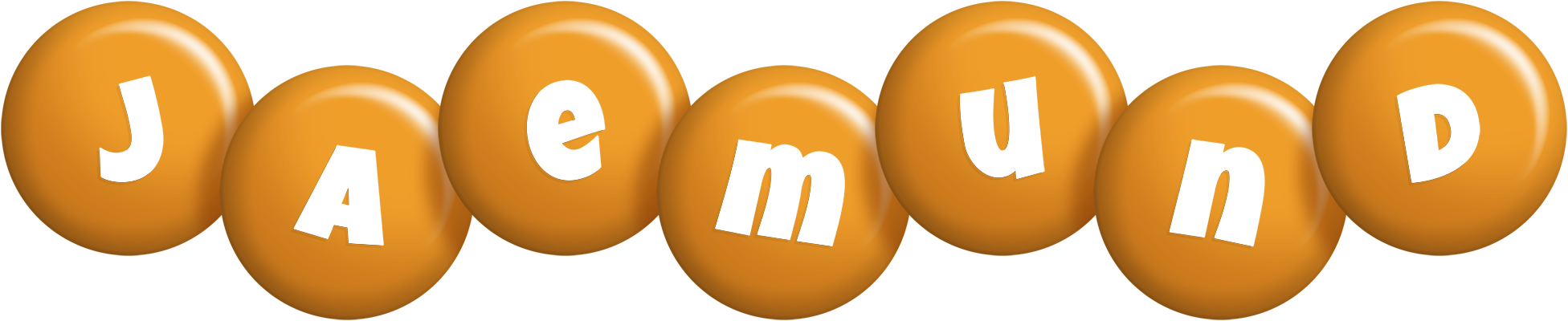 Jaemund candy-orange logo
