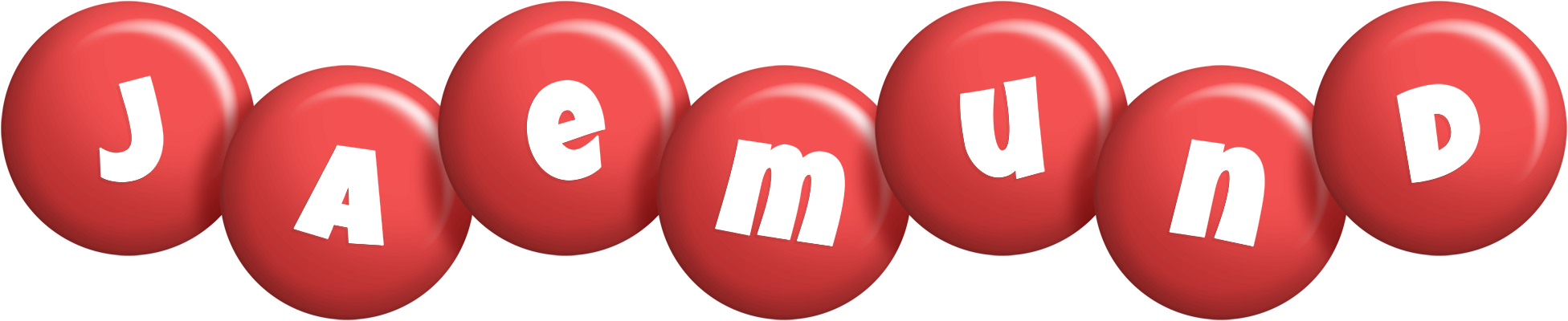 Jaemund candy-red logo