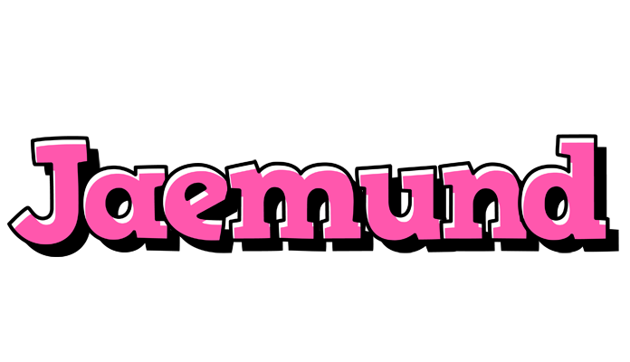 Jaemund girlish logo