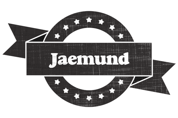 Jaemund grunge logo
