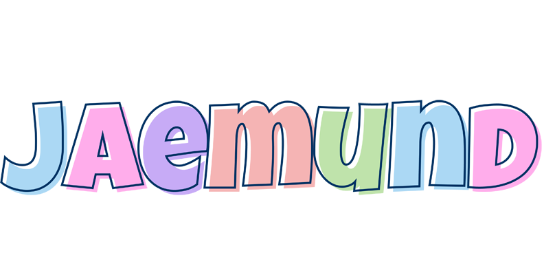 Jaemund pastel logo