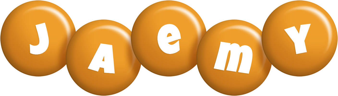 Jaemy candy-orange logo