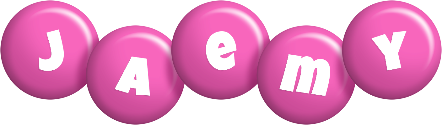 Jaemy candy-pink logo