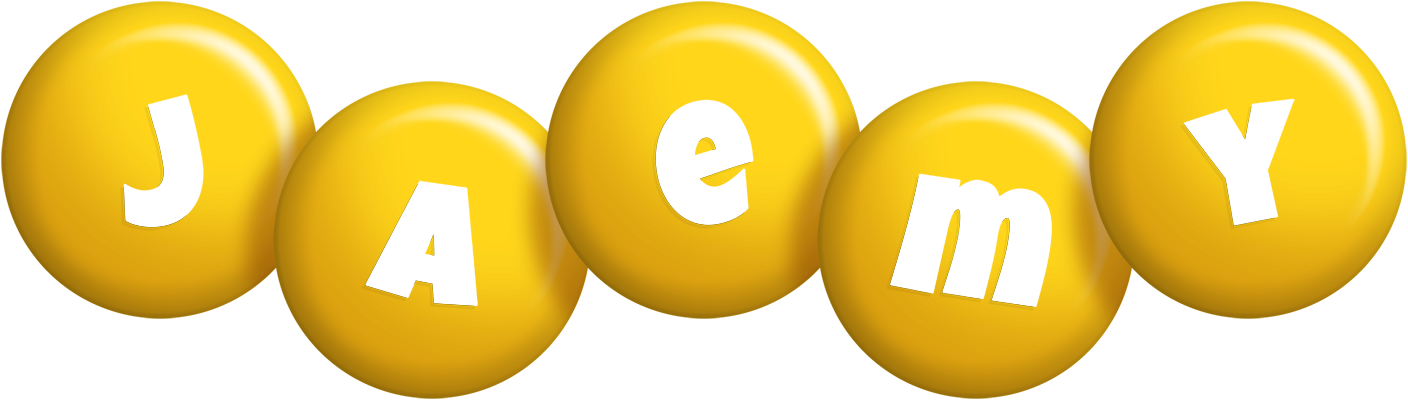Jaemy candy-yellow logo