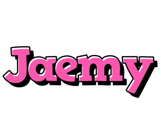 Jaemy girlish logo