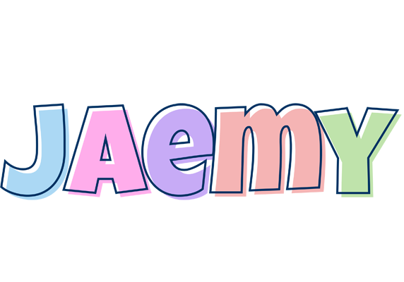 Jaemy pastel logo