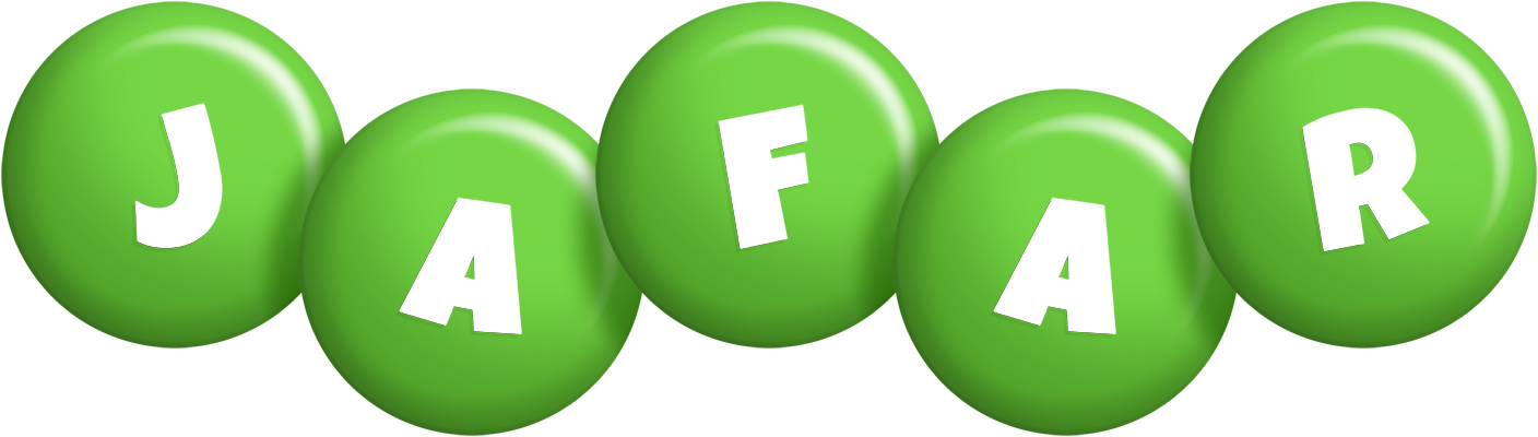 Jafar candy-green logo