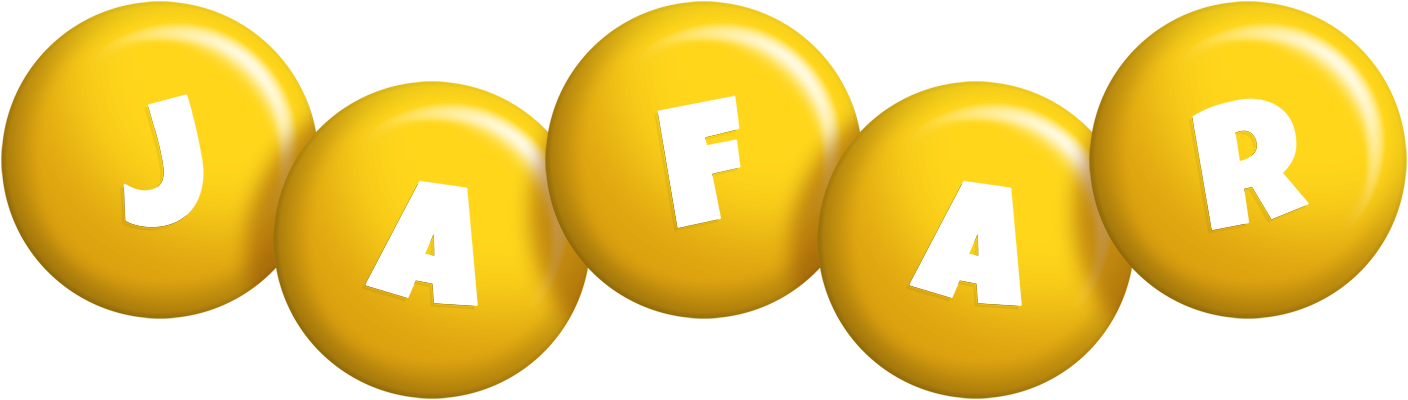 Jafar candy-yellow logo