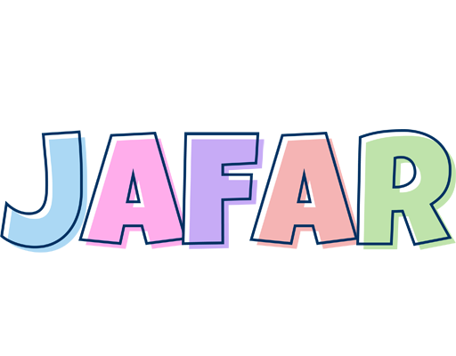 Jafar pastel logo
